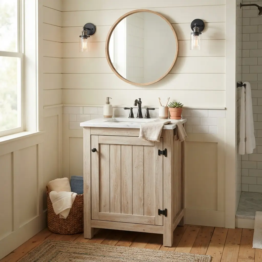 Project Source 30 Inch Single Sink Vanity