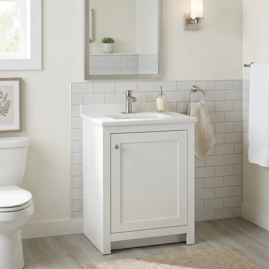 Style Selections 24 Inch Single Sink Vanity