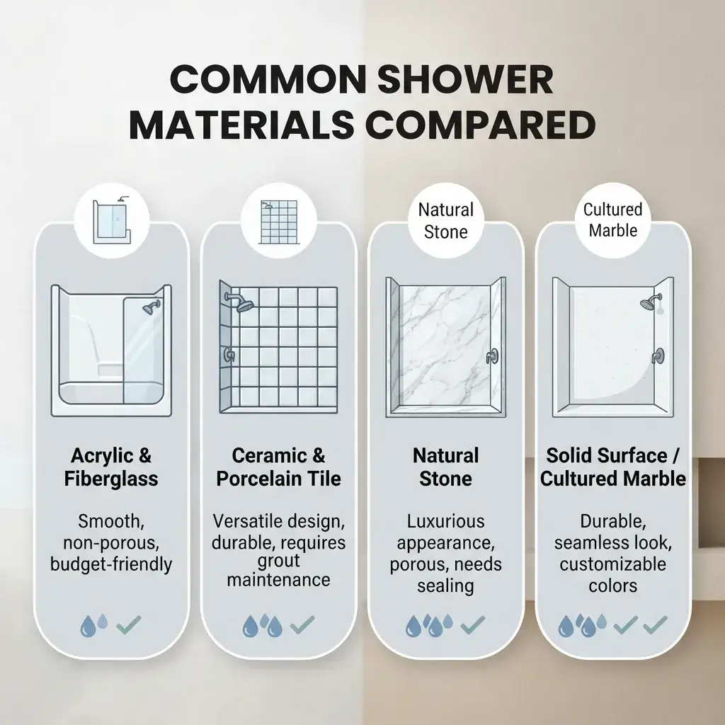 Common_shower_materials_compared