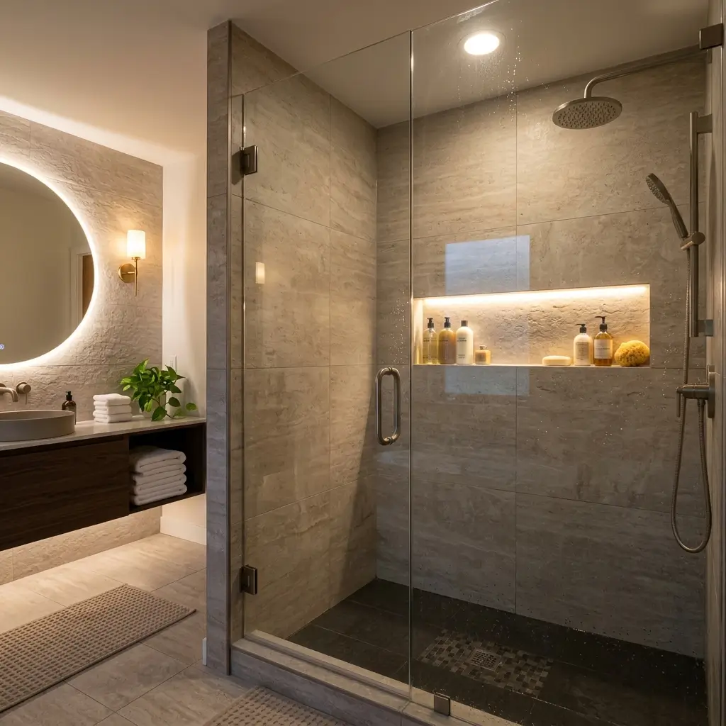 Wet Rooms and Steam Showers for a Spa Inspired Retreat