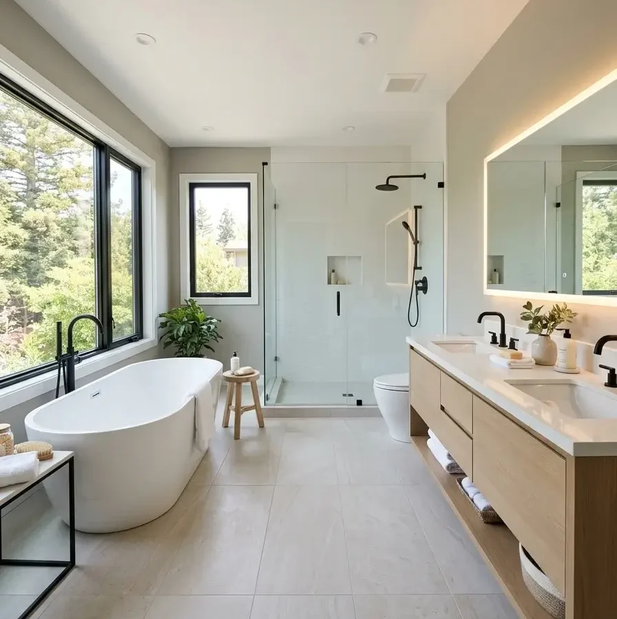 Bathroom remodel in Belmont